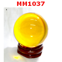 MM1037 : ลูกแก้วใสสีส้ม (40mm)(W)