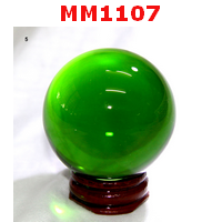 MM1107 : ลูกแก้วใสสีเขียว (50mm)(W)
