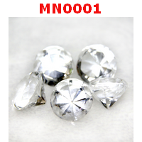 MN0001 : โคตรเพชรเสริมฮวงจุ้ย สีขาว