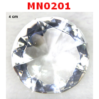 MN0201 : โคตรเพชรเสริมฮวงจุ้ย สีขาว