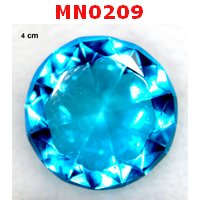 MN0209 : โคตรเพชรเสริมฮวงจุ้ย สีฟ้าน้ำทะเล