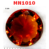 MN1010 : โคตรเพชรเสริมฮวงจุ้ย สีส้มชา