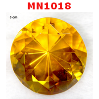 MN1018 : โคตรเพชรเสริมฮวงจุ้ย สีเหลืองทอง