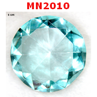 MN2010 : โคตรเพชรเสริมฮวงจุ้ย สีเขียวน้ำทะเล