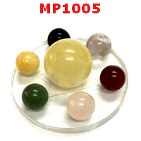 ชุดถาด 7 ดาว พร้อมหินธรรมชาติ 7 ลูก