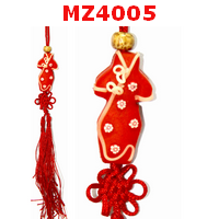 MZ4005 : ชุดจีนสีแดง แขวนมือถือ
