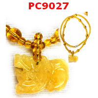 PC9027 : สร้อยปี่เซียะหยกเหลือง