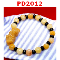 PD2012 :  สร้อยข้อมือปี่เซียะหยกน้ำผึ้ง