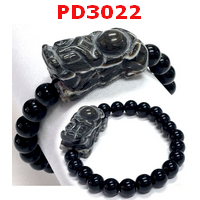 PD3022 : สร้อยข้อมือปี่เซียะหินอะเก็ต