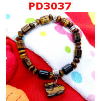 PD3037 : สร้อยข้อมือปี่เซียะ หินไทเกอร์อาย
