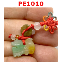 ปี่เซียะแขวนมือถือ หยกสามสี