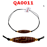 QA0011 : สร้อยคอหินทิเบต 9 ตา