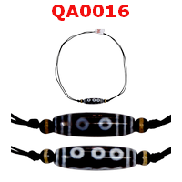 QA0016 : สร้อยคอหินทิเบต ลาย 5 ตา