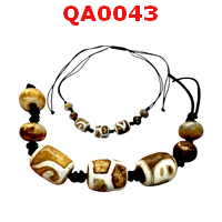 สร้อยคอหินทิเบต 3 ลาย