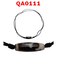 QA0111 : สร้อยคอหินดีซีไอ ลายตะขอ