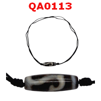 QA0113 : สร้อยคอหินดีซีไอ ลายกรีนธารา
