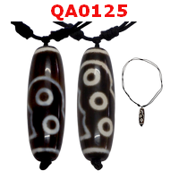QA0125 : สร้อยคอหินดีซีไอ 5 ตา