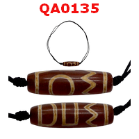 QA0135 : สร้อยคอหินดีซีไอ  1 ตา ฟ้าดินภูเขา