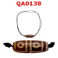 QA0138 : สร้อยคอหินดีซีไอ  4 ตา