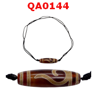 QA0144 : สร้อยคอหินดีซีไอ ลายหรูยี่