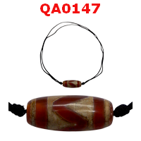 QA0147 : สร้อยคอหินดีซีไอ ลายเขี้ยวเสือ