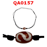 QA0157 : สร้อยคอหินดีซีไอ ลายตะขอ