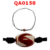 QA0158 : สร้อยคอหินดีซีไอ ลายเขี้ยวเสือ