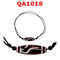 QA1018 : สร้อยคอหินทิเบตหรูยี่ สร้อยปรับสั้นยาวได้