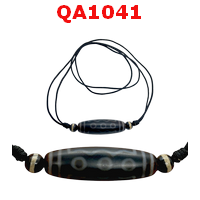 QA1041 : สร้อยคอหินทิเบต ลาย 10 ตา