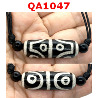 QA1047 : สร้อยคอหินทิเบตลาย 8 ตา