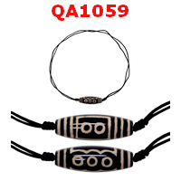 QA1059 : สร้อยคอ หินดีซีไอ 5 ตา