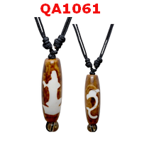 สร้อยคอหินทิเบต ลายเจ้าแม่กวนอิม