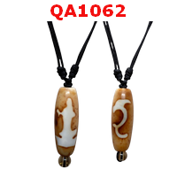 สร้อยคอหินทิเบต ลายเจ้าแม่กวนอิม