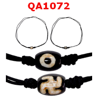 QA1072 : สร้อยคอหินดีซีไอ ลาย 1 ตา สวัสดิกะ