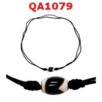 QA1079 : สร้อยคอหินดีซีไอ ลายเขี้ยวเสือ