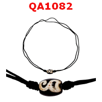 QA1082 : สร้อยคอหินดีซีไอ ลายตะขอ