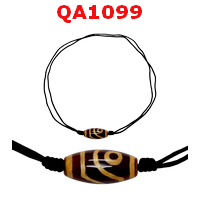 QA1099 : สร้อยคอหินดีซีไอ ลาย 2 ตา