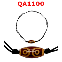 QA1100 : สร้อยคอหินดีซีไอ ลาย 3 ตา