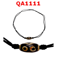QA1111 : สร้อยคอหินดีซีไอ ลาย  3 ตา