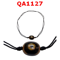 QA1127 : สร้อยคอหินดีซีไอ ลาย 3 ตา