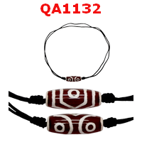 QA1132 : สร้อยคอหินดีซีไอ ลาย 3 ตา
