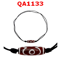 QA1133 : สร้อยคอหินดีซีไอ ลาย 3 ตา