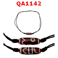 QA1142 : สร้อยคอหินดีซีไอ ลาย 1 ตา ฟ้าดินภูเขา