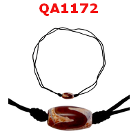 QA1172 : สร้อยคอหินดีซีไอ ลายเขี้ยวเสือ