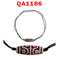 QA1186 : สร้อยคอหินดีซีไอ ลาย 8 ตา
