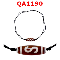 QA1190 : สร้อยคอหินดีซีไอ ลายไฉ่ซิงเอี๊ย
