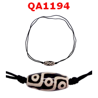 QA1194 : สร้อยคอหินดีซีไอ ลาย 9 ตา