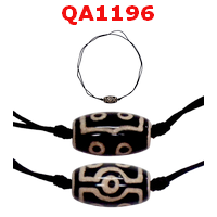 QA1196 : สร้อยคอหินดีซีไอ ลาย 7 ตา