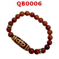 สร้อยข้อมือหินทิเบต 5 ตาสายฟ้า