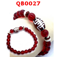 สร้อยข้อมือหินDZI ลายอายุยืน+หมอยา